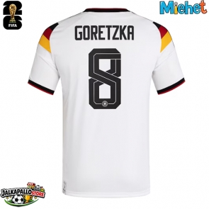 Saksa Leon Goretzka #8 Kotipaita MM-kisat 2026 Lyhythihainen
